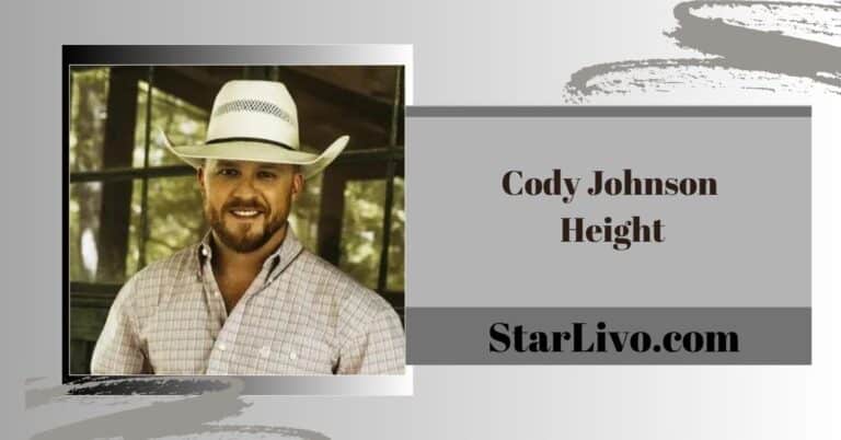 Cody Johnson Height
